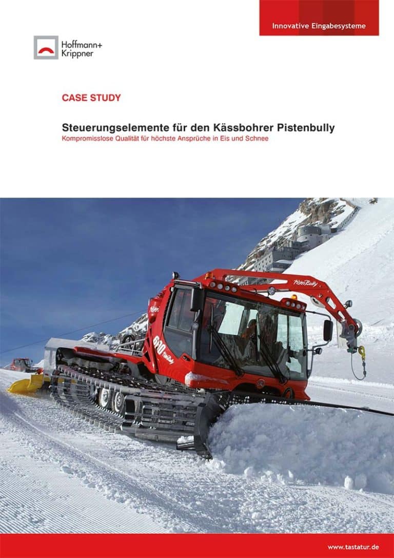 Titelblatt Case Study Pistenbully