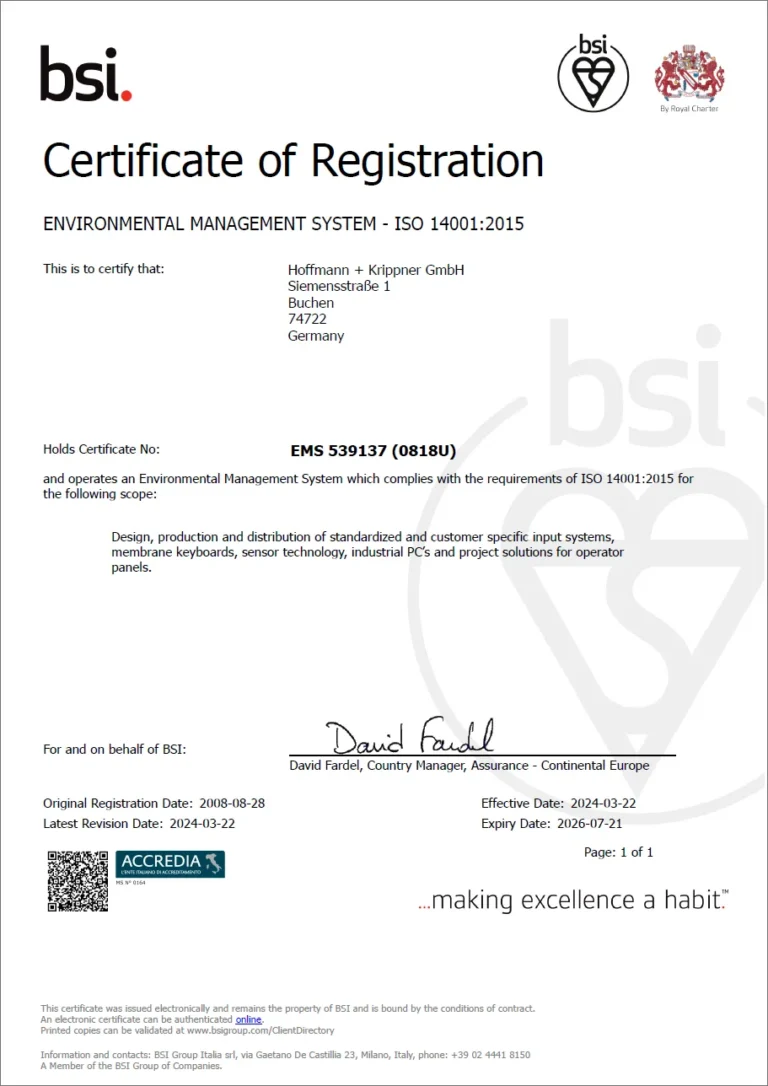 Zertifikat UMS ISO 14001 en