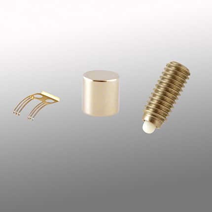 drei verschiedene Schleifer für Potentiometer