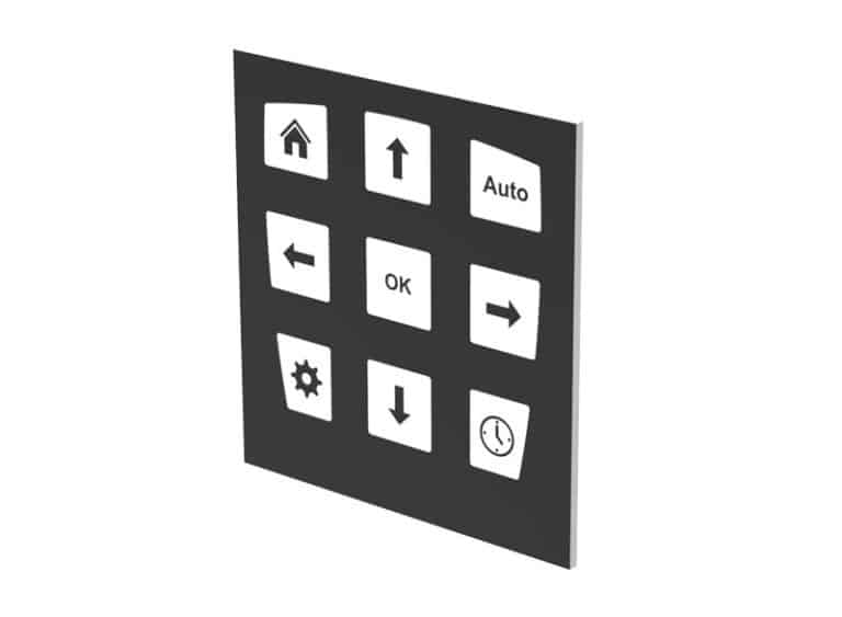 Der ALT-Text für das Bild mit der Attachment ID 5805 könnte lauten: "Grafisches Muster mit Schriftart in einem rechteckigen Design, umgeben von einem Kreis und verschiedenen Symbolen und Zahlen. Erinnert an ein Spielzeug.