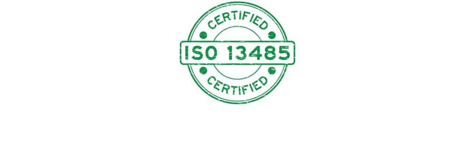 Zertifiert-Stempel ISO 13485